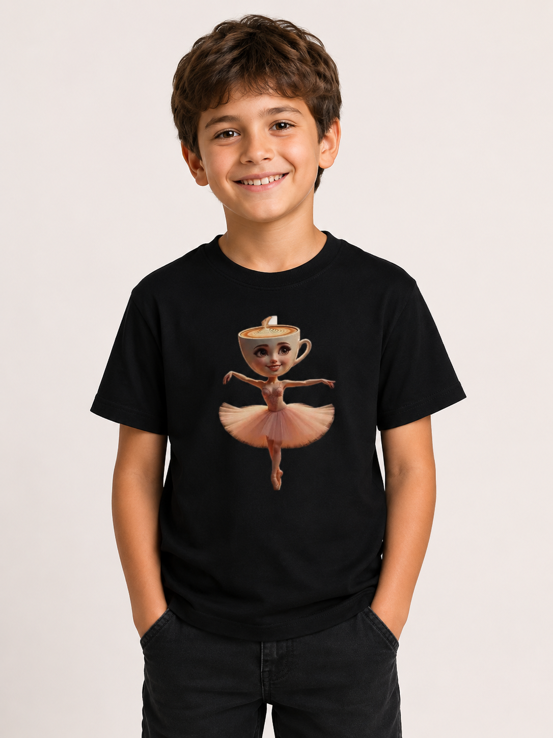 T-Shirt "Ballerina Cappuccina" - TikTok Trend Edition